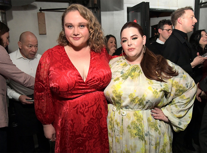 Danielle Macdonald, Tess Holiday, Vanity Fair and LOréal Paris Pre-Oscars Party